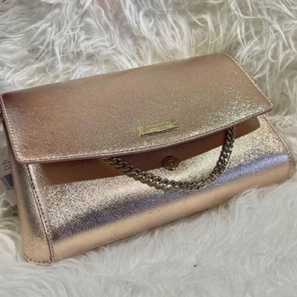 Authentic Kate spade 2 way Crossbody Bag in rose gold